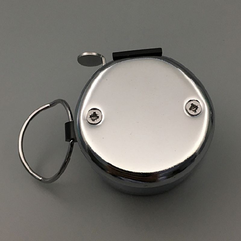 Contatori di conteggio manuale a 4 cifre contatore meccanico Clicker manuale in metallo conteggio Tally in acciaio inossidabile 0-9999 portatile