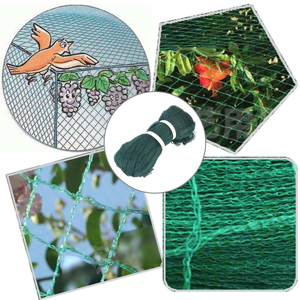 Red de Protección de árboles frutales reutilizable, Red de aves de polietileno, cercado de red de jardín reutilizable para frutas, protección de vegetales