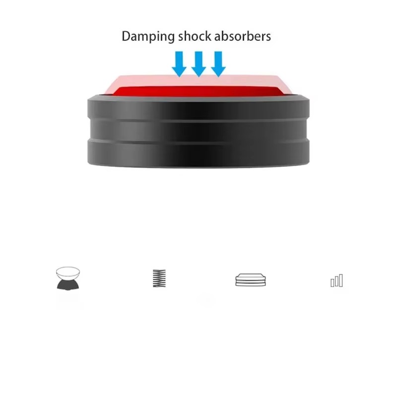 4pcs Audio Speaker Amplifier Preamp DAC Damper Vibration Stopper HiFi Silicone Material Foot Nail Feet Absorption Shock Pad