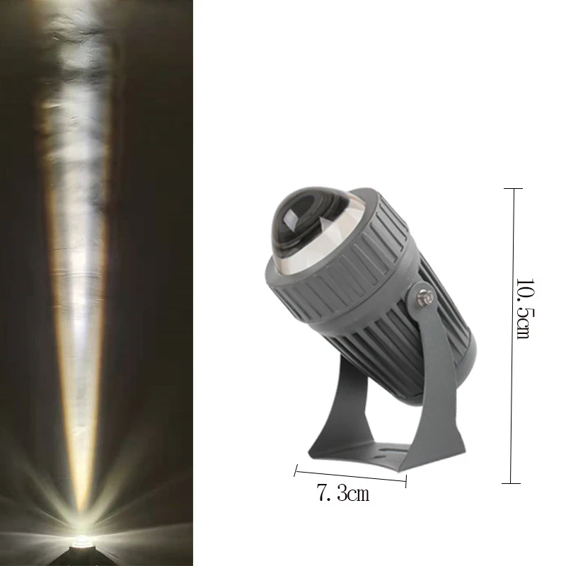 Outdoor IP65 Waterproof LED Wall Spotlights 9W 20W Landscape Lighting AC220V110V Red Green Blue RGB Spotlights a Beam of Light