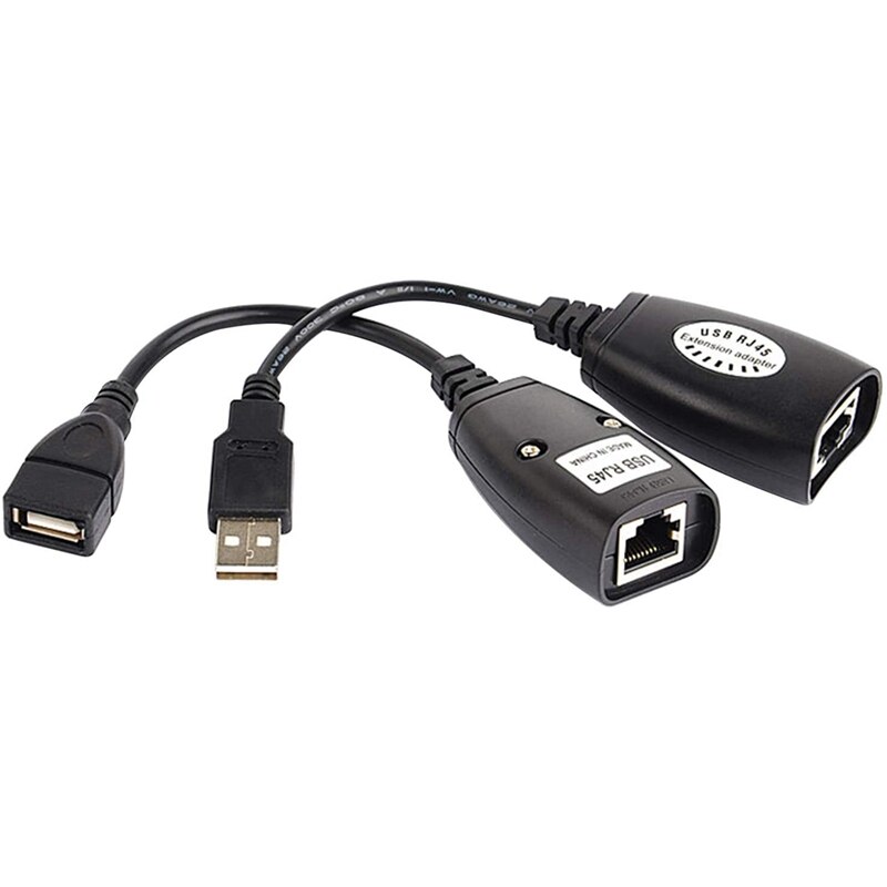 USB zu RJ45 RJ 45 LAN Kabel Verlängerung Adapter Verlängerung USB zu Netzwerk Hafen Signal Verstärker
