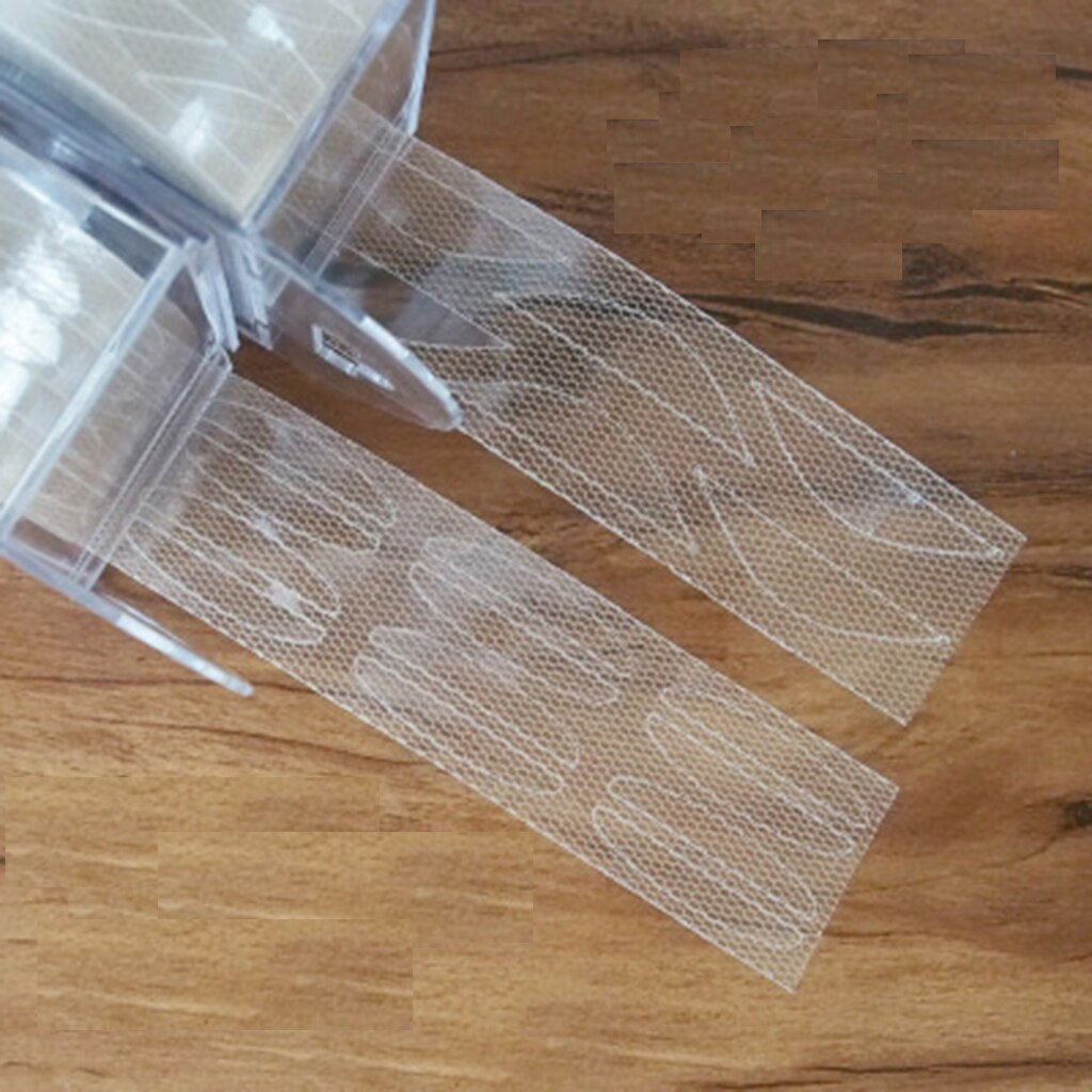 240x Invisible Fiber Double Adhesive Natural Eyelid Stickers Eye Tapes Tool