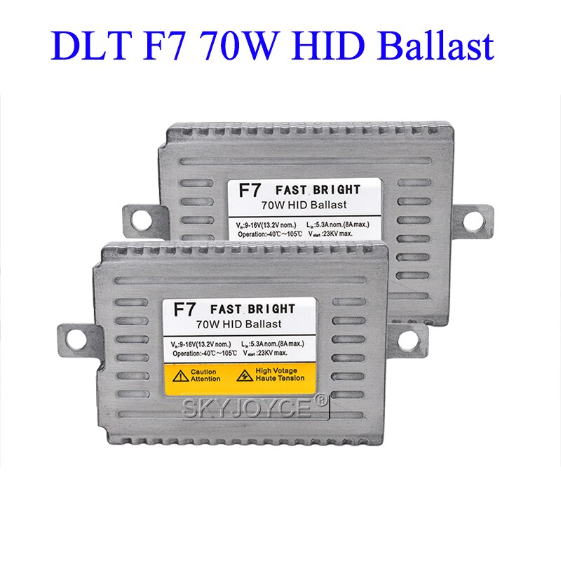 SKYJOYCE AC 12V Slim HID Ballast Xenon 35W 55W 70W DLT F3 F5 F7 Fast Bright Electronic Digital Reactor For Car Light Xenon Kit