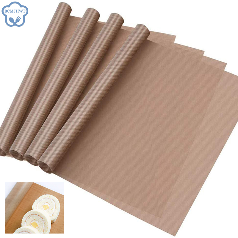 3 stks/set 40*60 cm Of 30*40 cm Herbruikbare Slip Bakmat Vel Olie-Proof papier Bakoven Tool Non-stick Per Roll