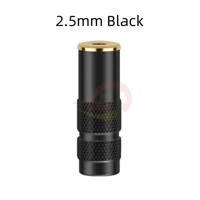 Prise casque Jack femelle 2.5 3.5, 1/8 pouces, 4 pôles, connecteur Audio électronique grand public pour souder, câble d'écouteurs en alliage d'aluminium: Bleu / Bundle 3