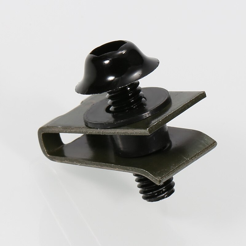 10pcs M5 5mm Auto Shell Screw Aluminium Bolts Fastener Clips Screw Spring Nuts Car Motorcycle Fairing Bolts Fastener Clips