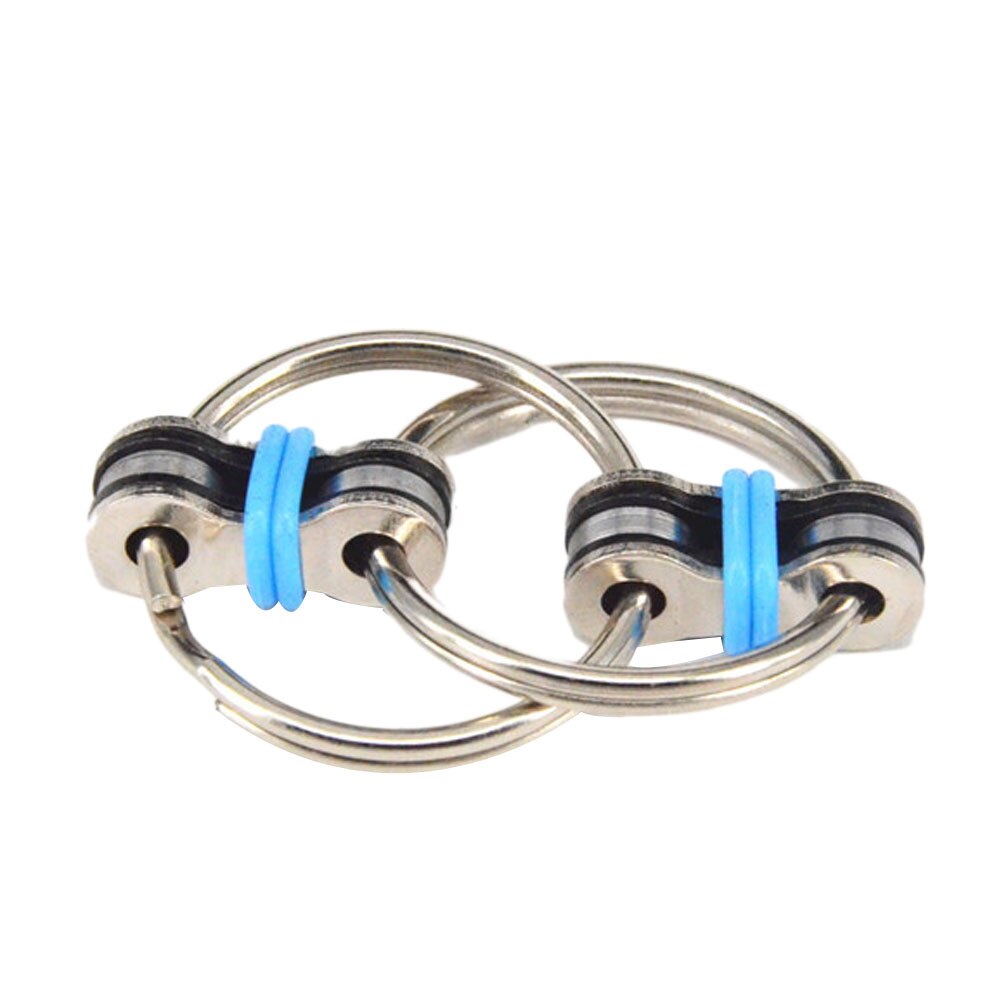 1 pezzo disponibile portachiavi Spinner a mano/Fidget Vent riduzione della pressione catena decompressione per adulti bavaglio giocattolo e scherzi pratici