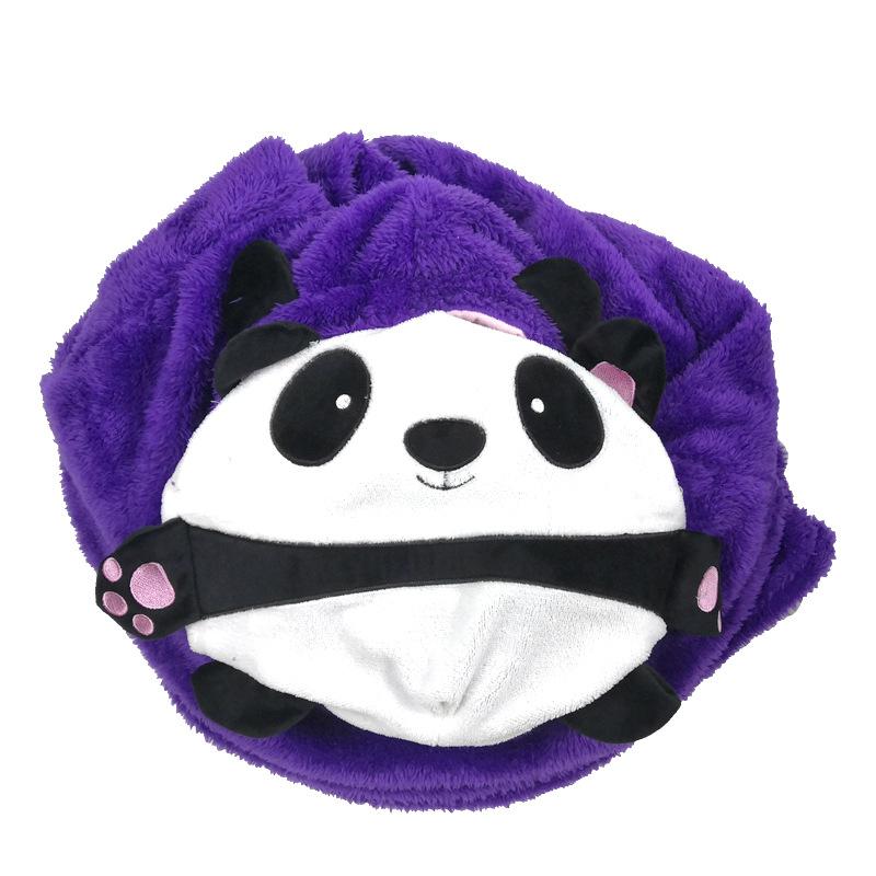 Kids Huisdieren Hoodie Deken Hoodie Kinderen Sweatshirt Huisdier Vormige Wearable Hoodie Fleece Winter Pet Capuchon Voor Kinderen: Panda for adult