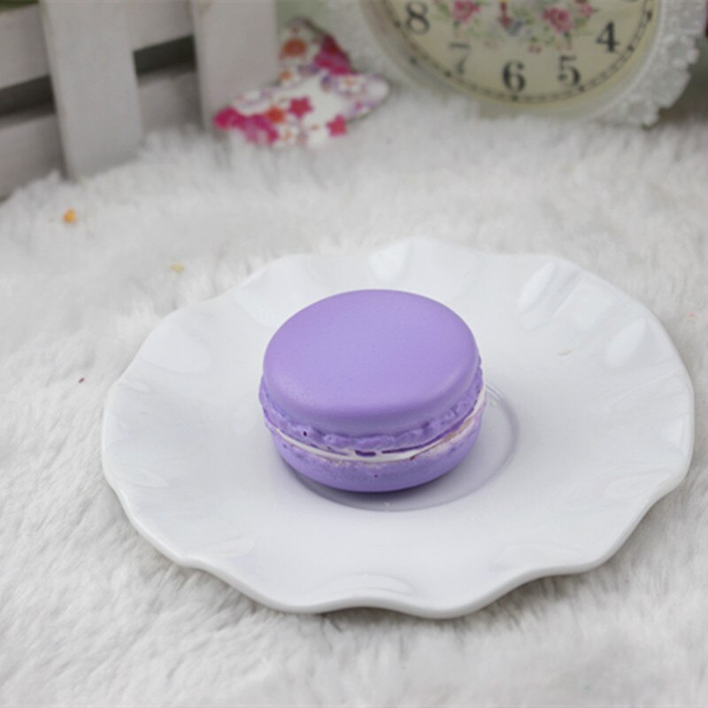 5 CM Soft Macaroon Dessert Squishy Cute Toys Pretend Kitchen Toys Artificial Macaroons Foods