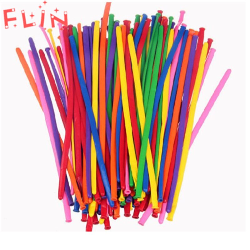 Globos inflables de colores variados para decoración de fiestas, animales largos, mágico, giro, boda, bricolaje: 30pcs