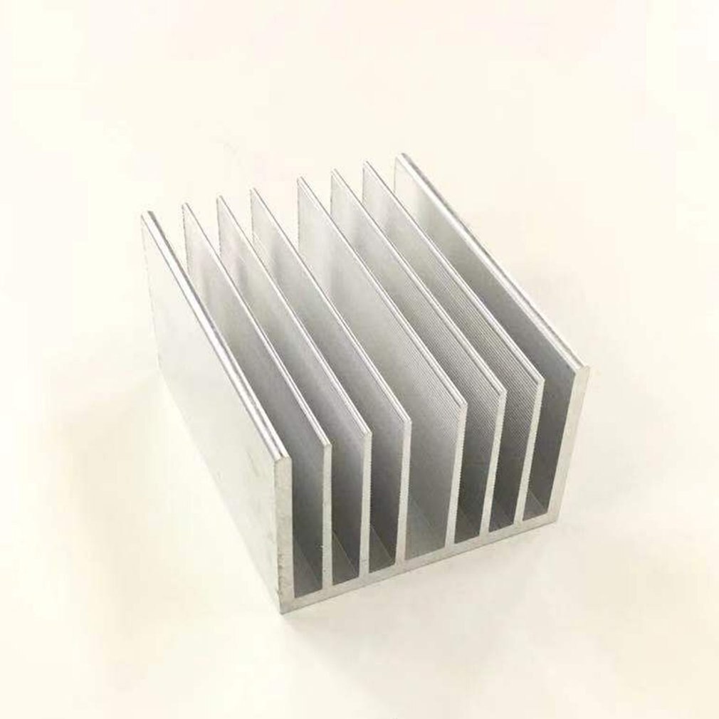 1pcs Aluminum heatsink LED heatsink heat sink Aluminum profiles Aluminum color Chassis radiator