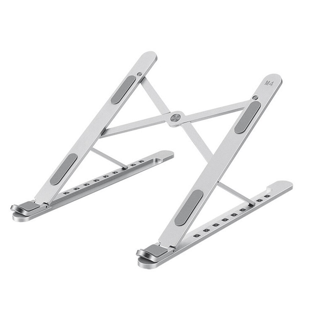 Laptopstandaard houder aluminium standaard voor ipad draagbare laptopstandaard houder desktop houder notebook pc computerstandaard voor 12-17 ": A
