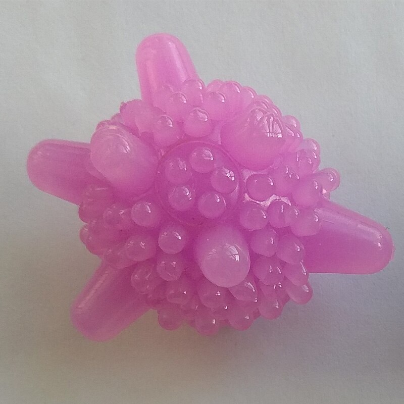 Reusable Magic Laundry Balls Rubber Washing Ball Clothes Care Household Merchandise Home & Living Cleaning Products: Purple