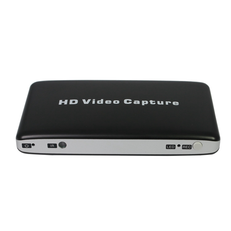 USB 1080P HD Video Capture HDMI HDD Game AV Video Capture Recorder + Remote Control Game Recording Support Video Playback(US Plu: Default Title