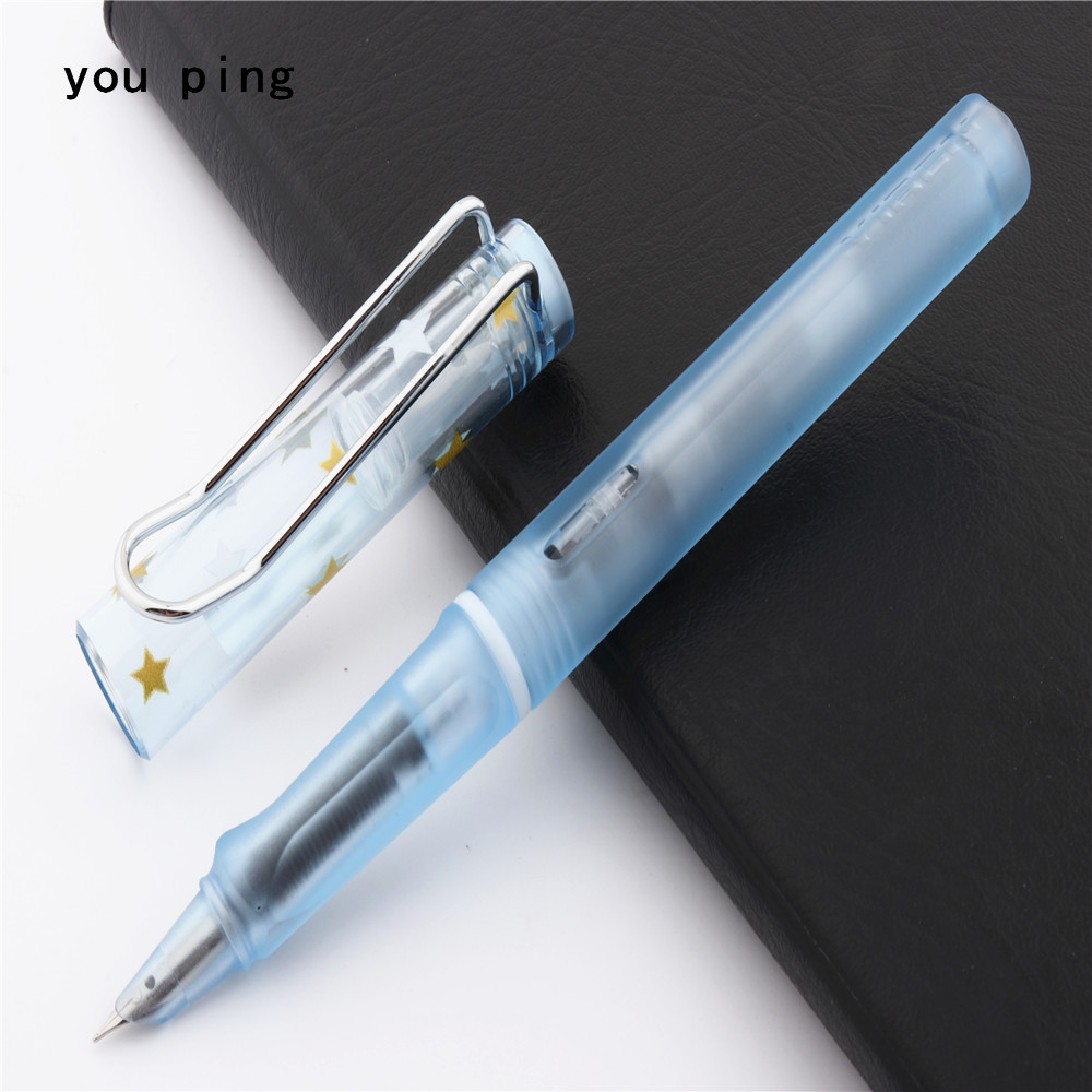 Neue auflistung 411 transparent Farben Büro Brunnen Stift Schüler Schule Schreibwaren Liefert tinte stift: B-1