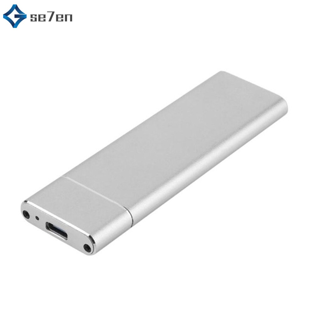 USB 3.1 to M.2 NGFF SSD Mobile Hard Disk Box Adapter Card External Enclosure Case for m2 SATA SSD USB 3.1 2230/2242/2260/2280