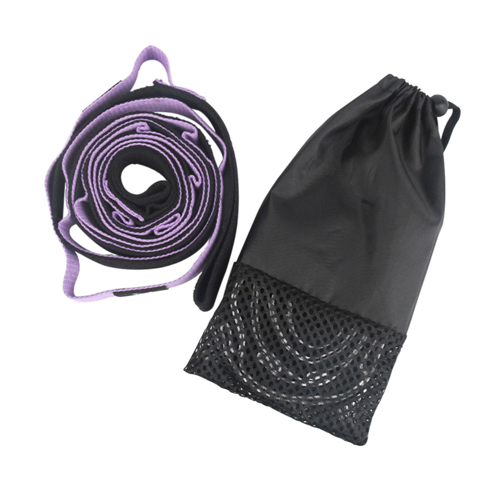 Men Women Home Gym Fitness Practical Yoga Stretch Belt Exercise Leg Loss Weight Training Ligament Physical Therapy Indoor Sports