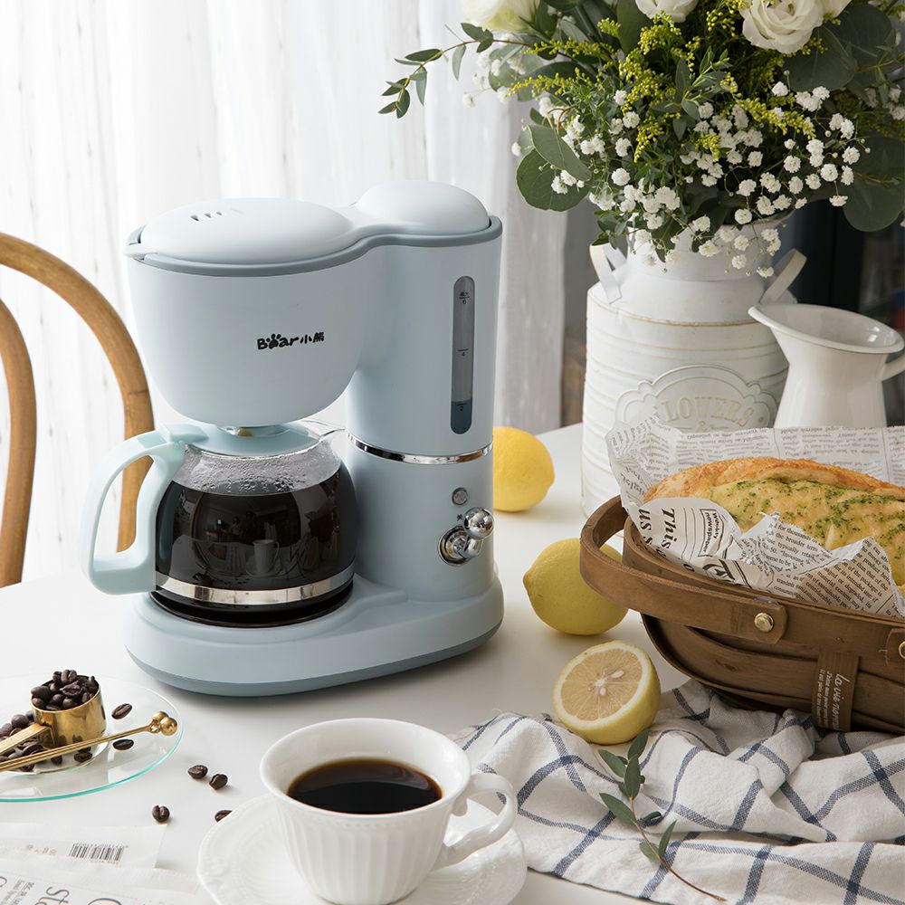 Cafetera eléctrica automática para el hogar, máquina de café por goteo de 220 ML, 600 V