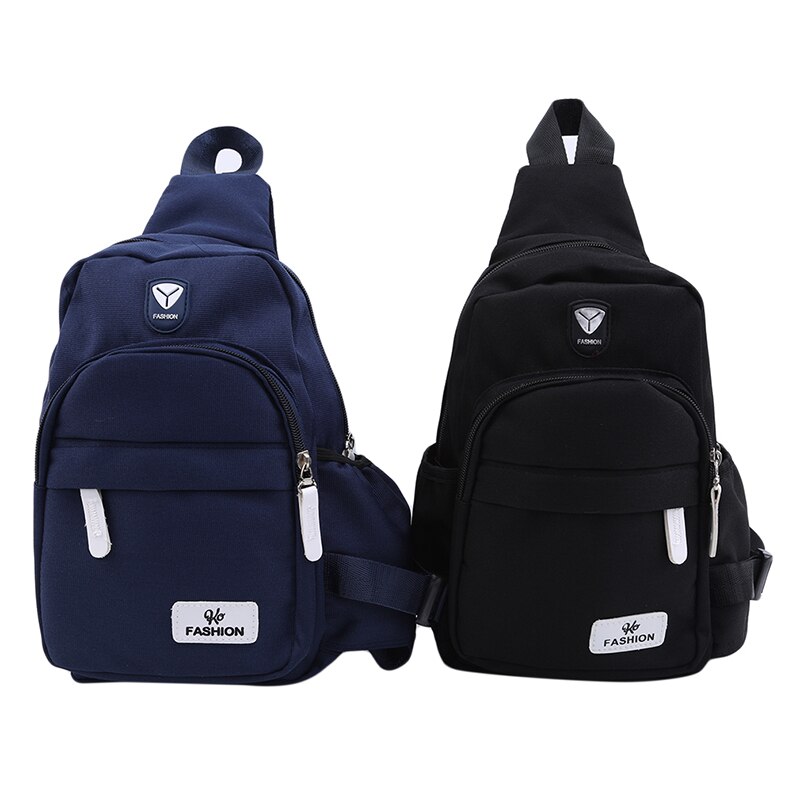 Escola de verão curta viagem mensageiro saco masculino/feminino sacos de ombro oxford crossbody sacos multi-bolso estilingue peito saco