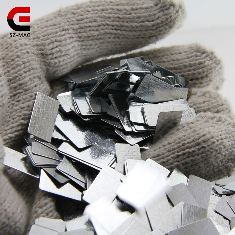 100pcs L35*15*0.3mm ultrathin iron sheet small metal plate all size on