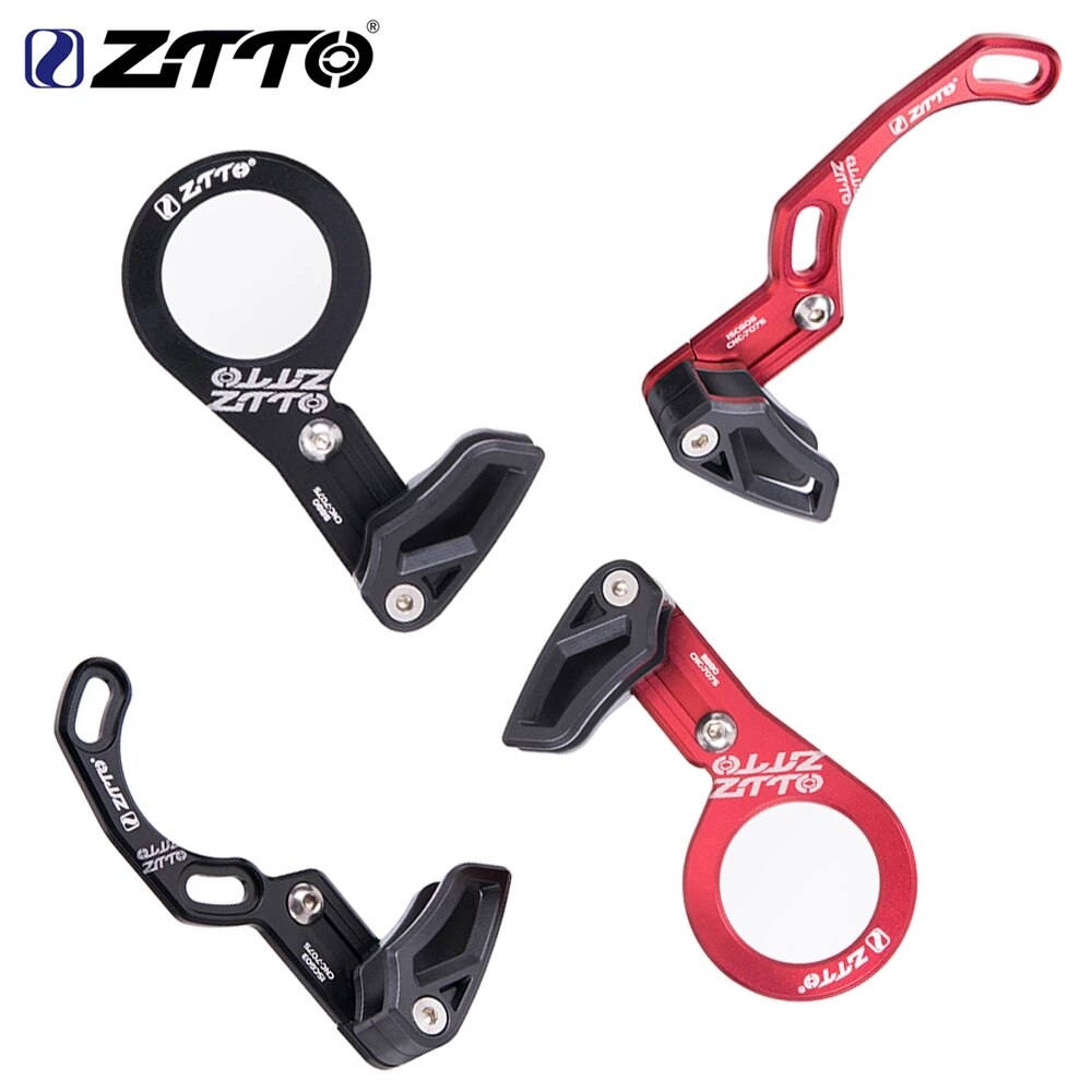 Ztto mtb bicicleta guia de corrente 7075 cnc iscg 03 iscg 05 bb ampla estreita engrenagem guia de corrente 1x sistema mountain bike único anel de corrente