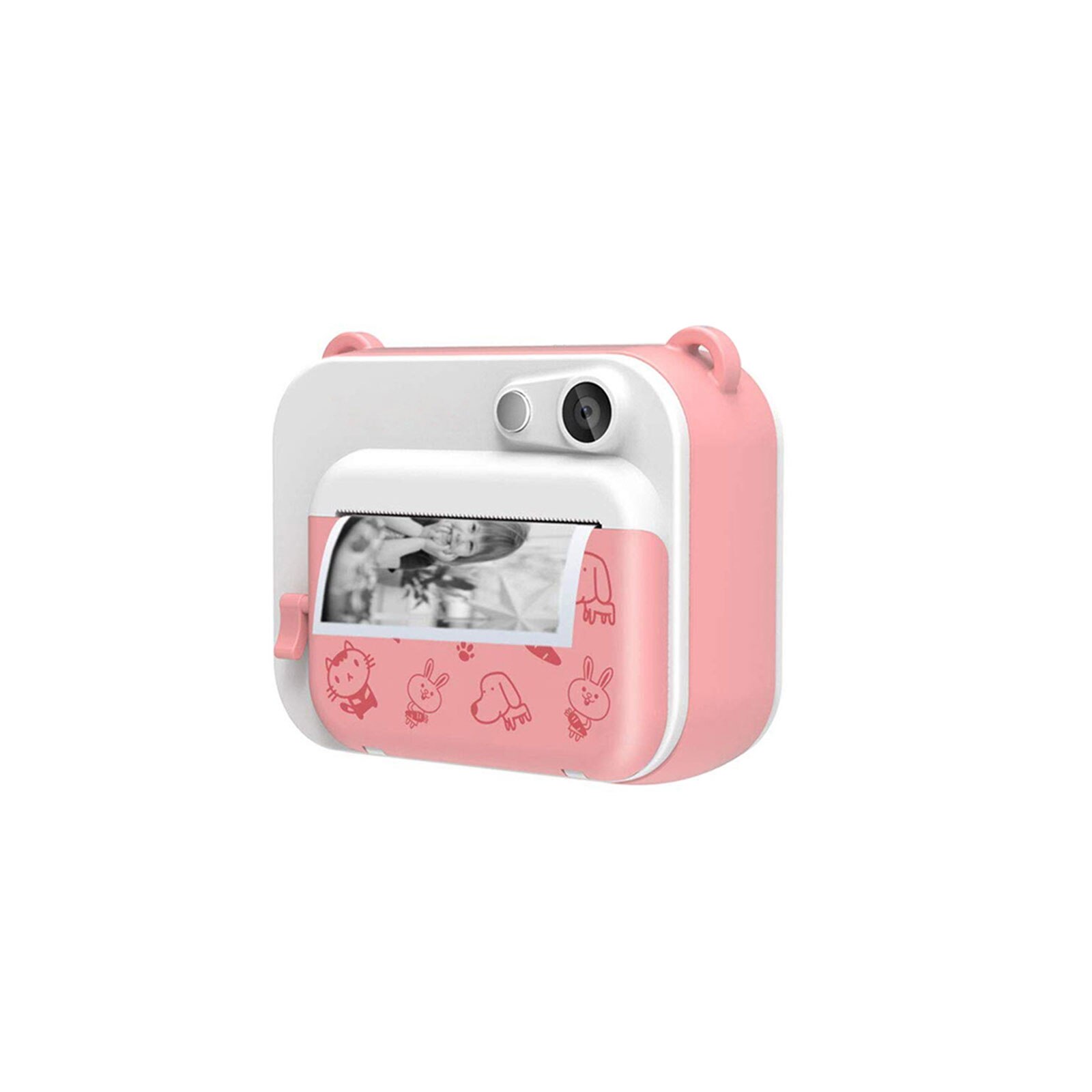 Black and White Print Children\u2019s Camera Photography Ink-free Camera Rechargeable Polaroid