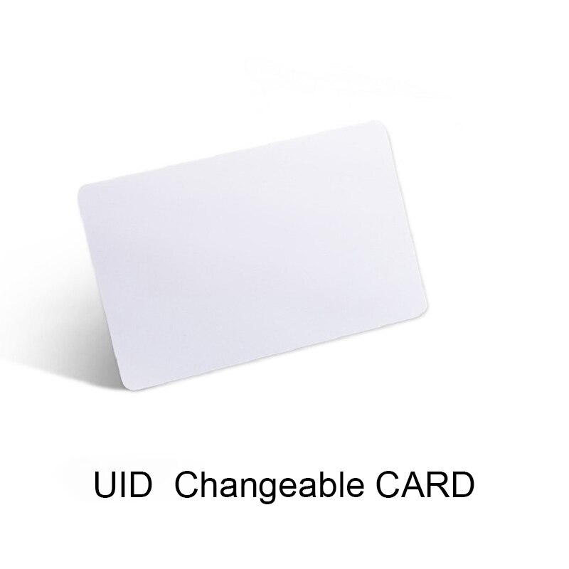 HaChanLun 20/50PCS UID 13.56MHZ NFC smart chip IC card for access control access RFID rewritable read card 0 sector editable