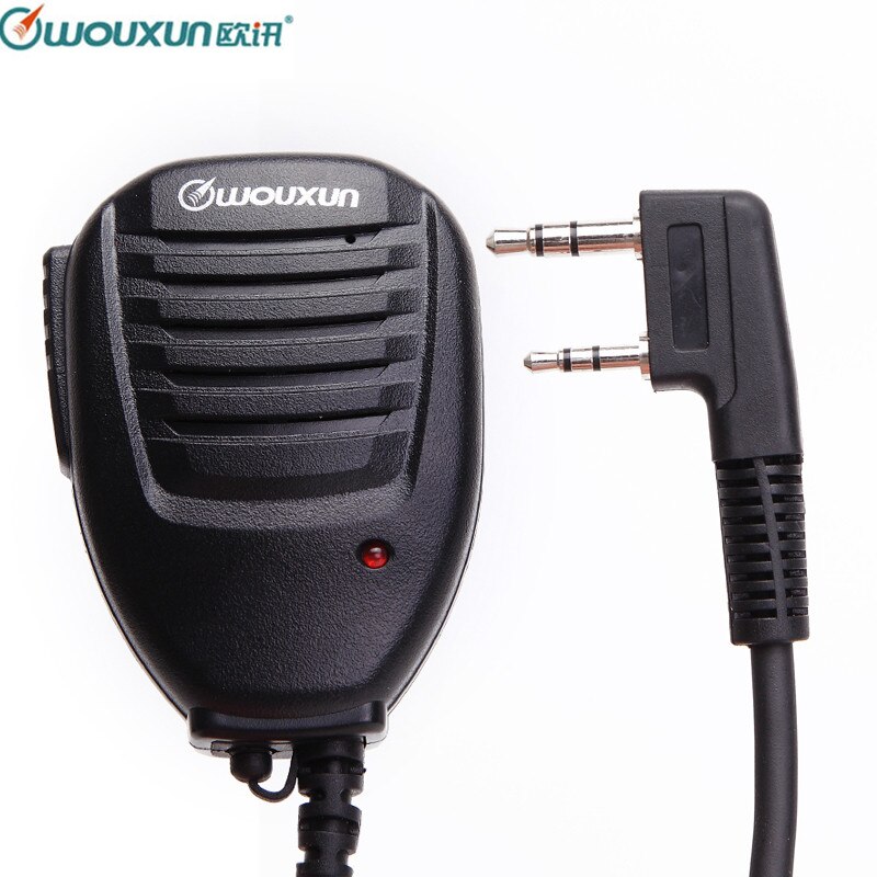 Originele Wouxun Handheld Microfoon-26 Speaker Microfoon Voor KG-UVD1P KG-UV6D KG-UV8D KG-UV899 KG-UV9D Plus Walkie Talkie Hamradio