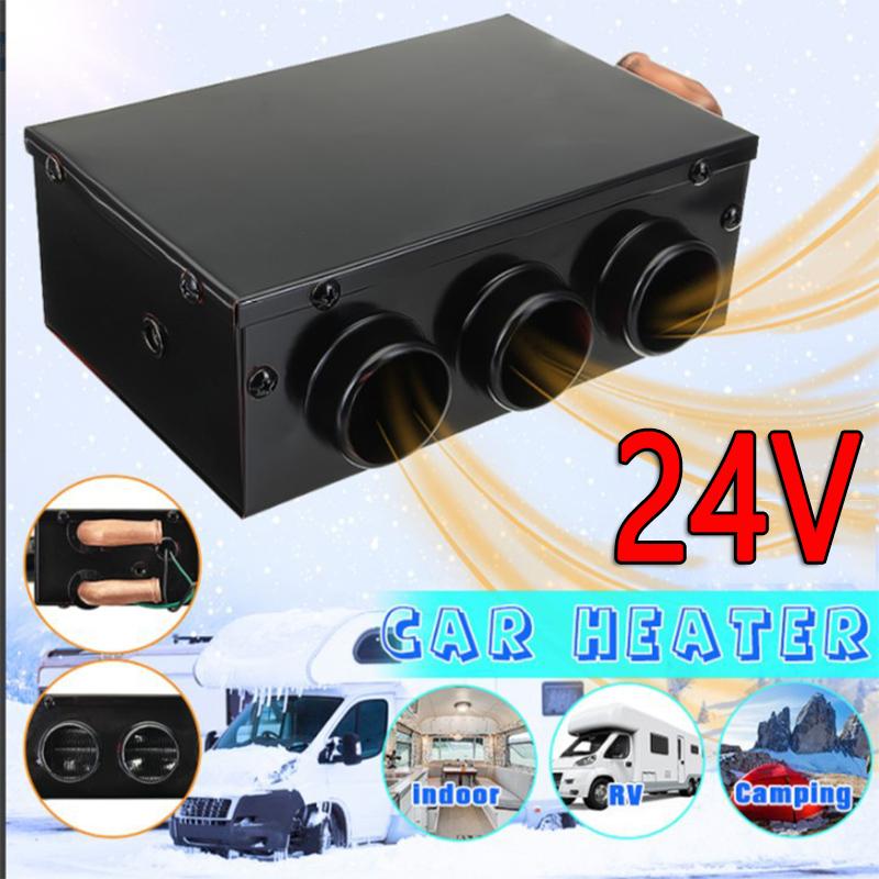 12/24V 2000W Car Diesels Air Heater Auto Heating Defroster Demister 3 Outlet for RV Motorhome Trailer Trucks Boat