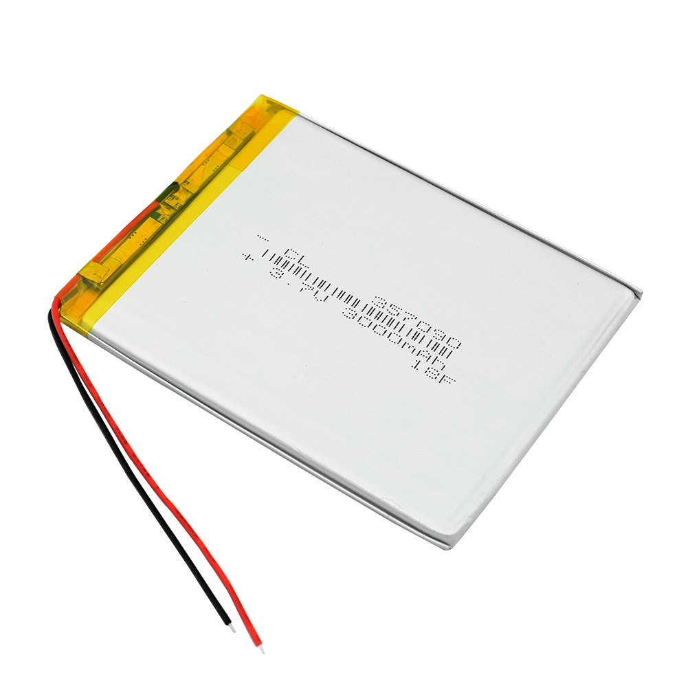 Rechargeable 3.7V 3000mAh li-ion Li-Po Lithium Li-polymer Battery 357090 Batteries With PCB For MP5 GPS DVD BT Speaker