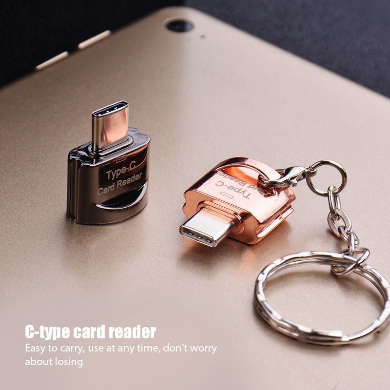 USB 3.0 Type C To Micro-SD TF Adapter OTG Cardreader Mini Card Reader Smart Memory Card Reader For Laptop Samsung