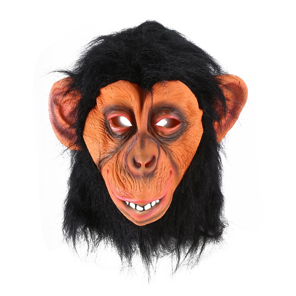 Drôle grande oreille singe Halloween drôle Animal capuche noël orang-outan masque
