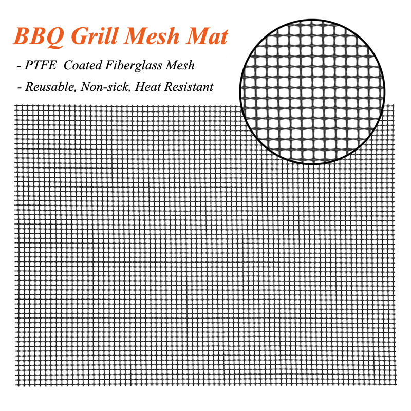 Bbq Grill Mat Non-stick Barbecue Mat Herbruikbare Ptfe Bbq Grill Mat Mesh Grill Roker Koken Mat Grill Pad liner Bbq Accessoires