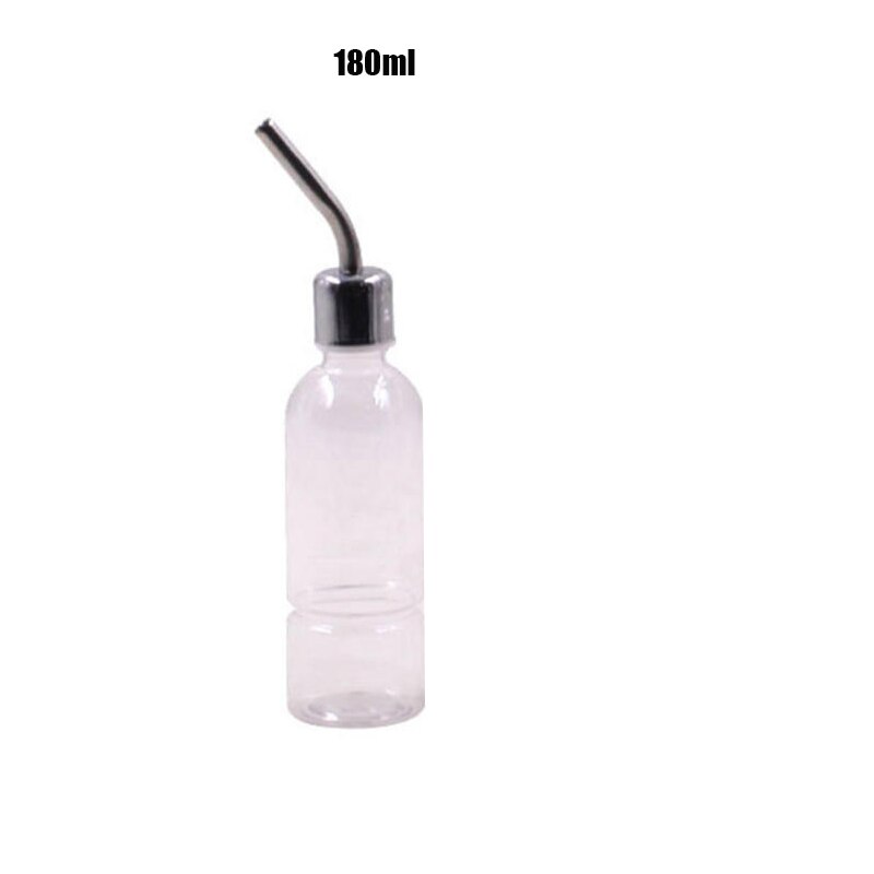 Plastikowy chomik pijący dozownik w kształcie butelki wody podajnik wiszący placki świnka morska wiewiórka klatka dla królika wisząca butelka podajnik: 180ml