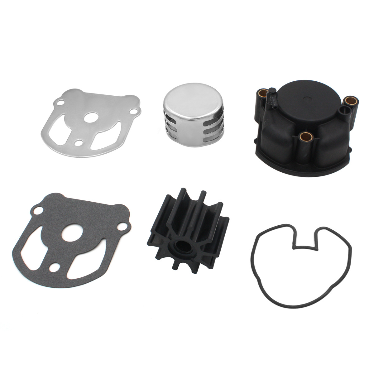 Reparatieset buitenboordwaaier voor OMC 1986-1993 984461 met behuizing 984744: Default Title