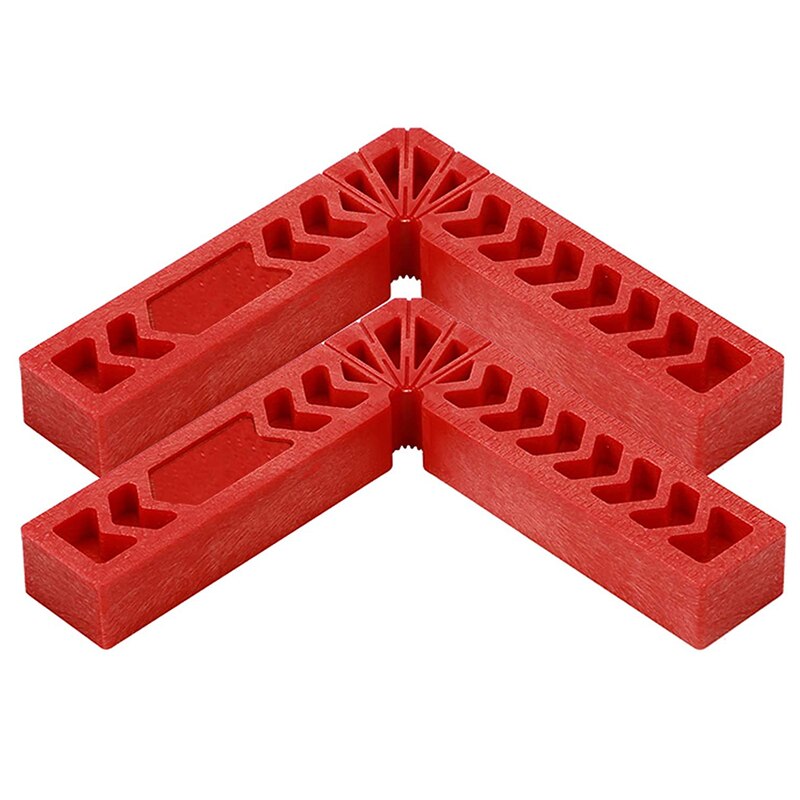 2 Pc 6 Inch Positioning Square, 90 Degree Right Angle Clamp Carpentry Corner Clamp