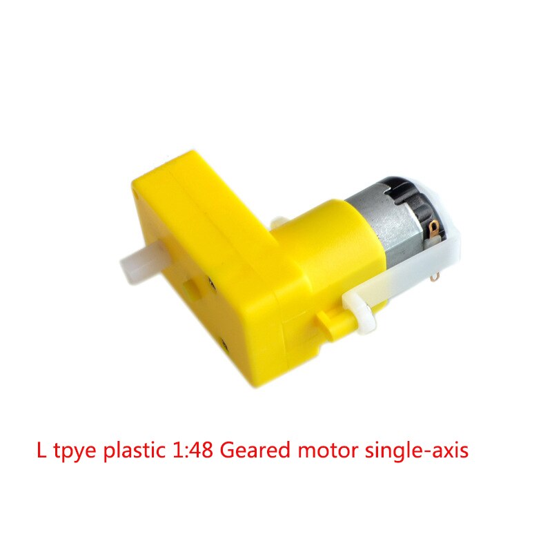1pcs DC 3 v-6 v Metalen/plastic TT Motor Smart Car Robot Gear Motor voor arduino diy Kit Wielen Smart Auto Chassis Geared Motor Rc Auto