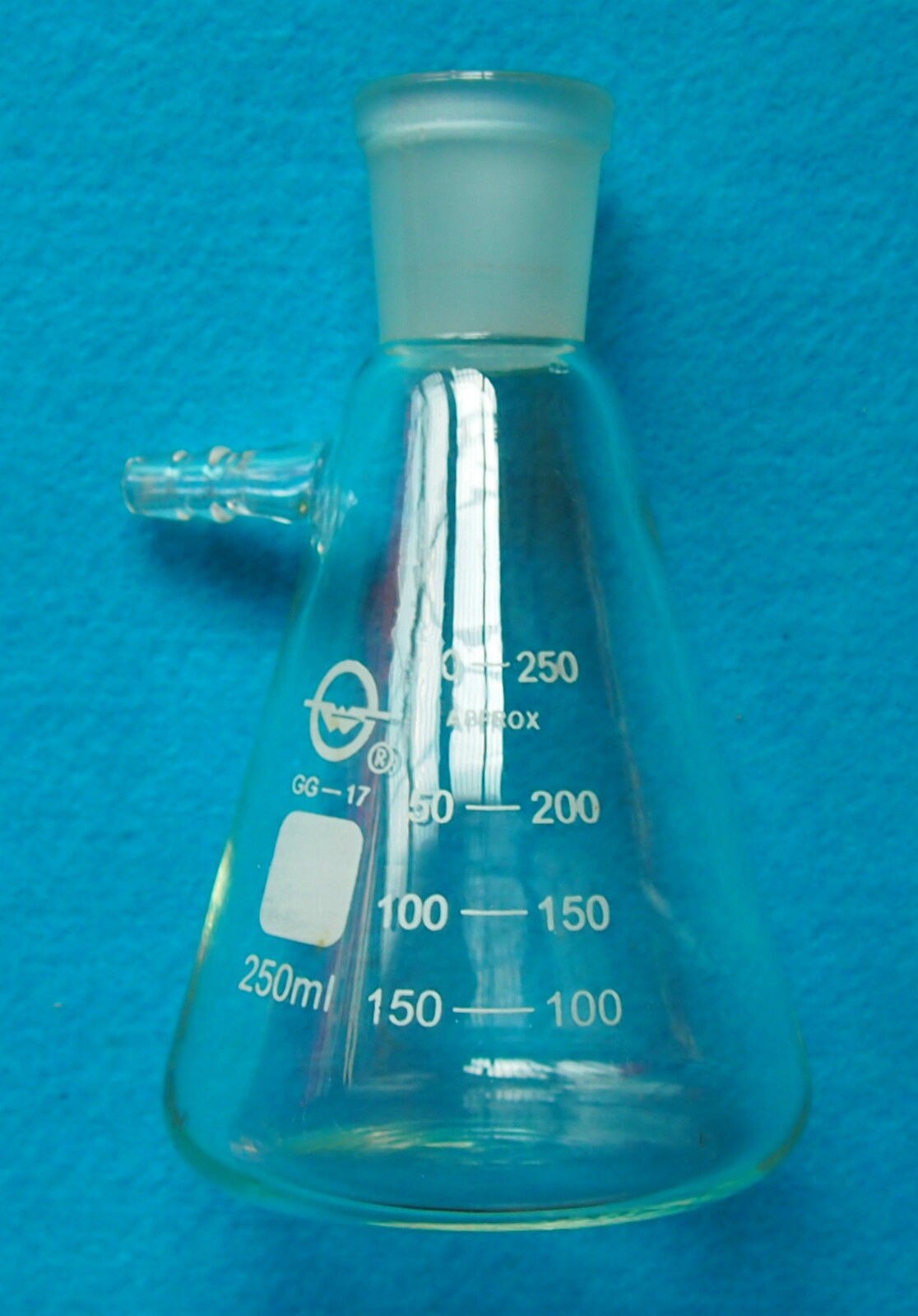 250ml,24/40,Glass Filtering Flask,Lab Filtration Bottle,Chemistry Glassware