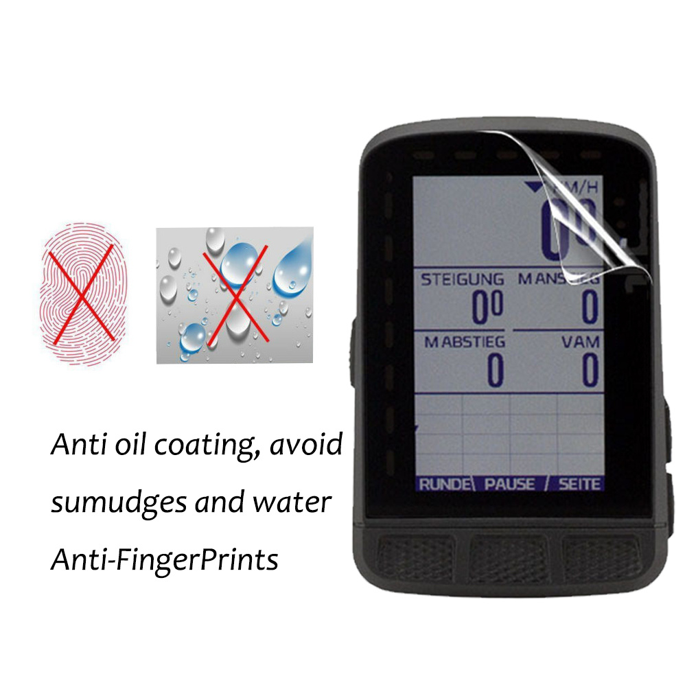 3 szt. Przeciwwybuchowa osłona ekranu dla Wahoo ELEMNT Bolt V2 Roam V2 Mini wodoodporna HD przezroczysta folia ochronna na ekran PET