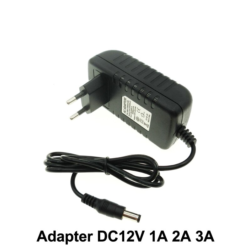 Dc12v adapter  ac100-240v verlichtingstransformatoren uitgang  dc12v 1a / 2a / 3a voeding voor ledstrip.