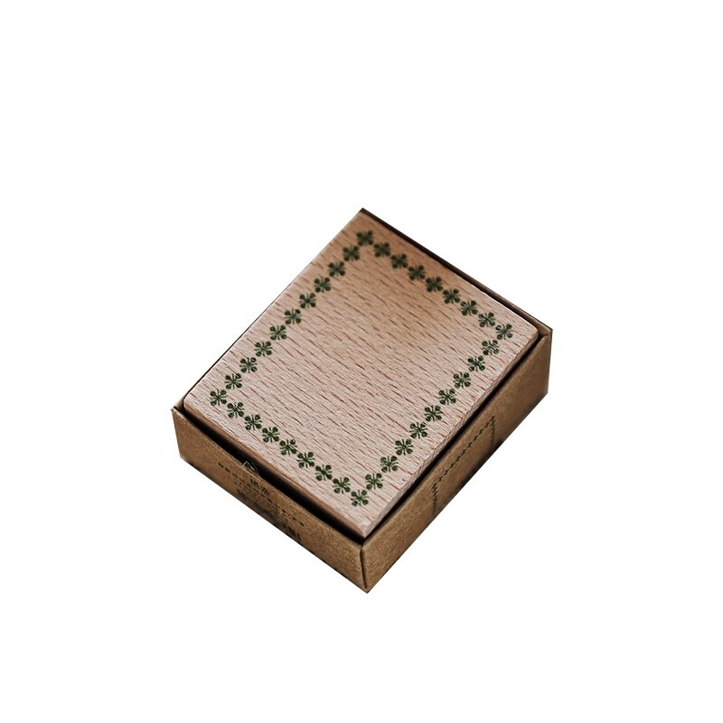 Marco Vintage INS Style etiquetas decoración sello sellos de goma madera para Scrapbooking papelería DIY Craft ESTAMP estándar