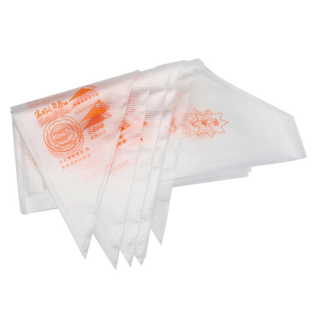 100 Thick Plastic Disposable Pastry Bag Icing Piping Cake Cupcake Decorating Bag: S