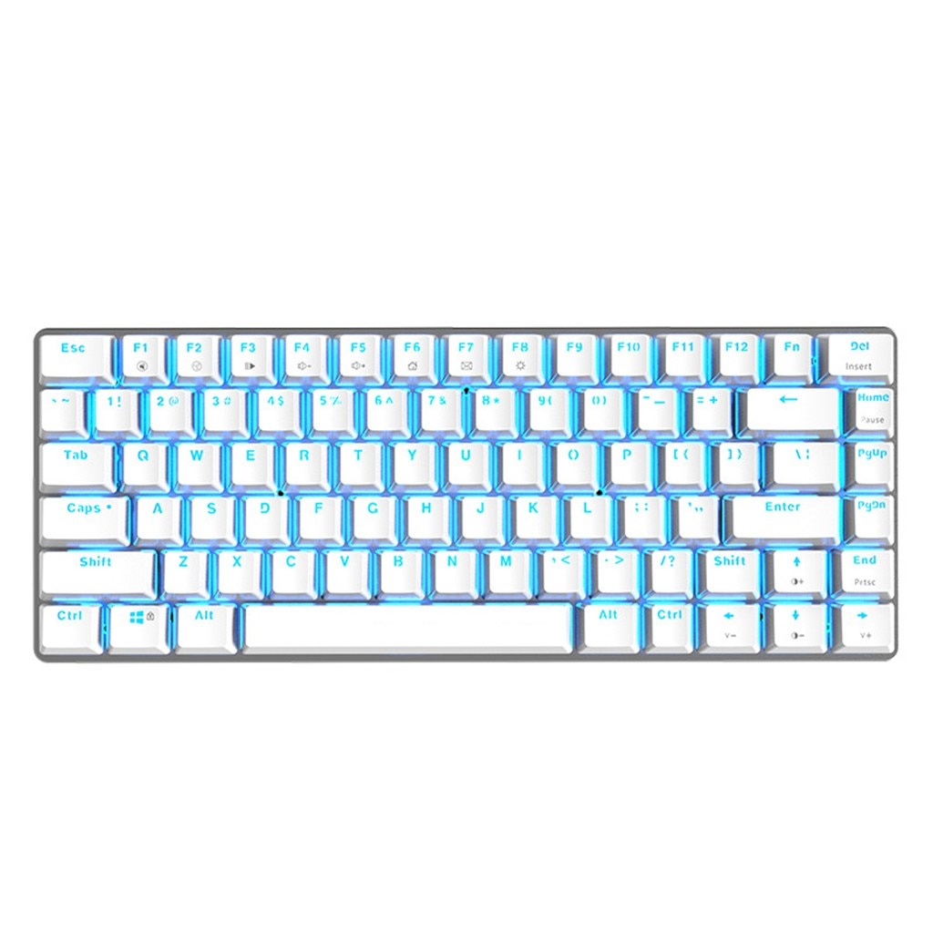 AK33 Backlit Usb Wired Gaming Mechanische Toetsenbord Blauw Zwart Schakelaars Desktop Kantoor Entertainment Voor Laptop Pc Gamer