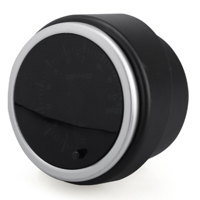 CNSPEED 2 Pouces 52mm Voiture 12V Air Manomètre 0-10 Bar LED 10 Couleurs Jauge de Pression D'air De Voiture Automatique Jauge/Compteur De Voiture