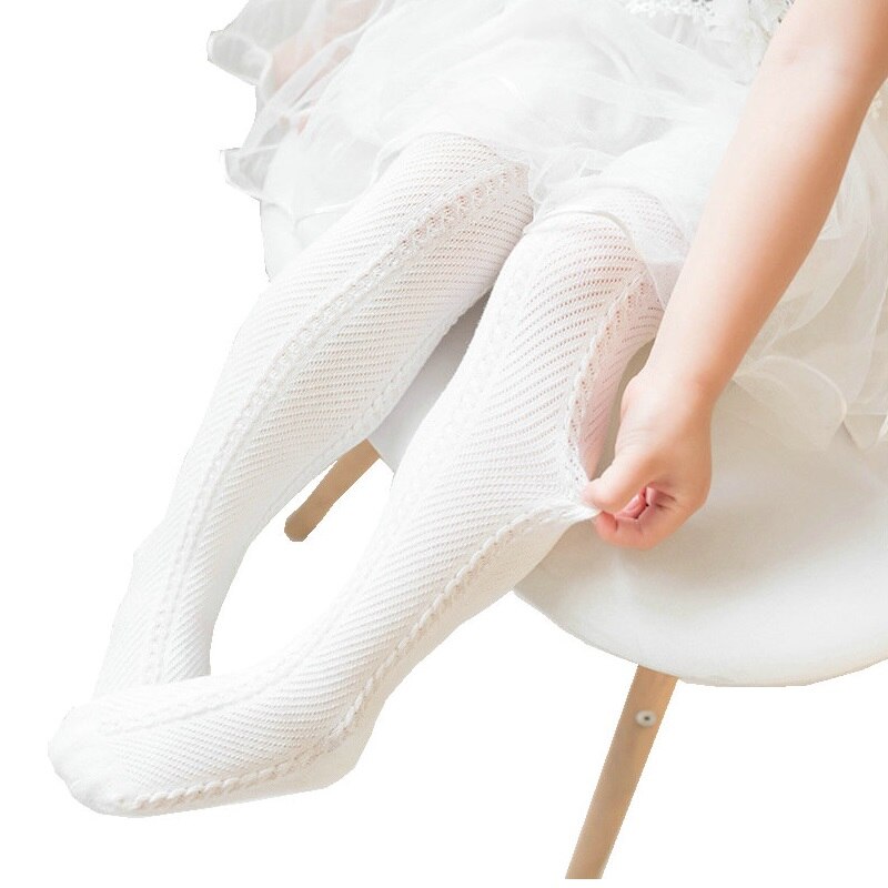 0-6 Jaar Lente Zomer Baby Panty Mesh Dunne Gedeelte Meisjes Wit Leggings Panty Anti-Muggen Kinderen Panty KF503