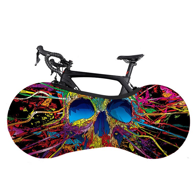 Bicycle Protective Cover Bicycle Protective Gear Dust Wheel Frame Anti-Dust: Colorful / M 24-26