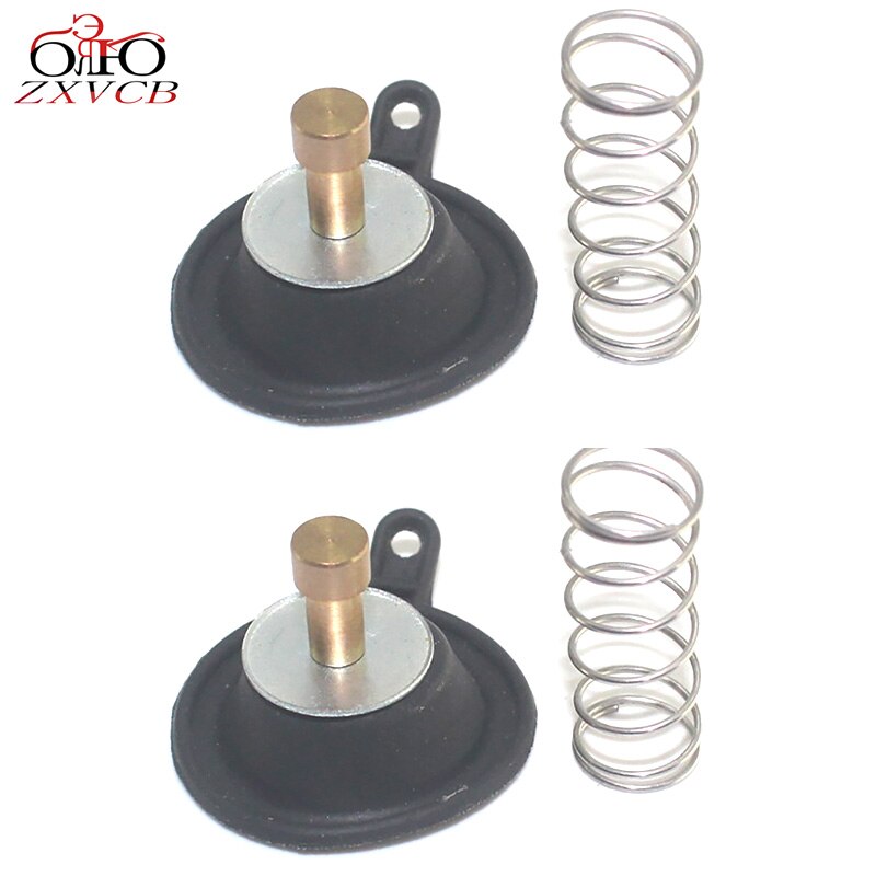 Diafragma de válvula de corte de aire, carburador para XV500 XV535 VIRAGO XV 500 535 535SF 535SH: 2pcs