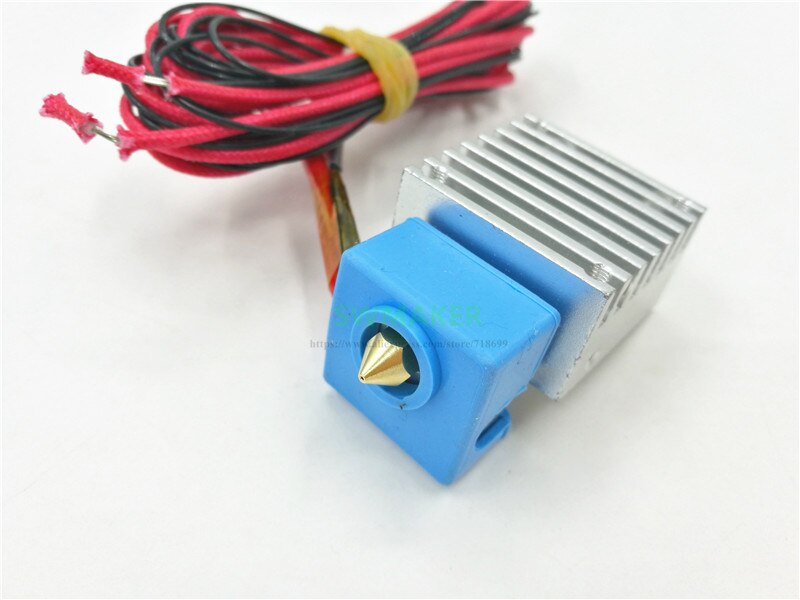 TEVO-impresora 3D Tornado, extrusión simple hotend MK8, kit de actualización de calcetines de silicona, piezas de impresora 3D de 24V