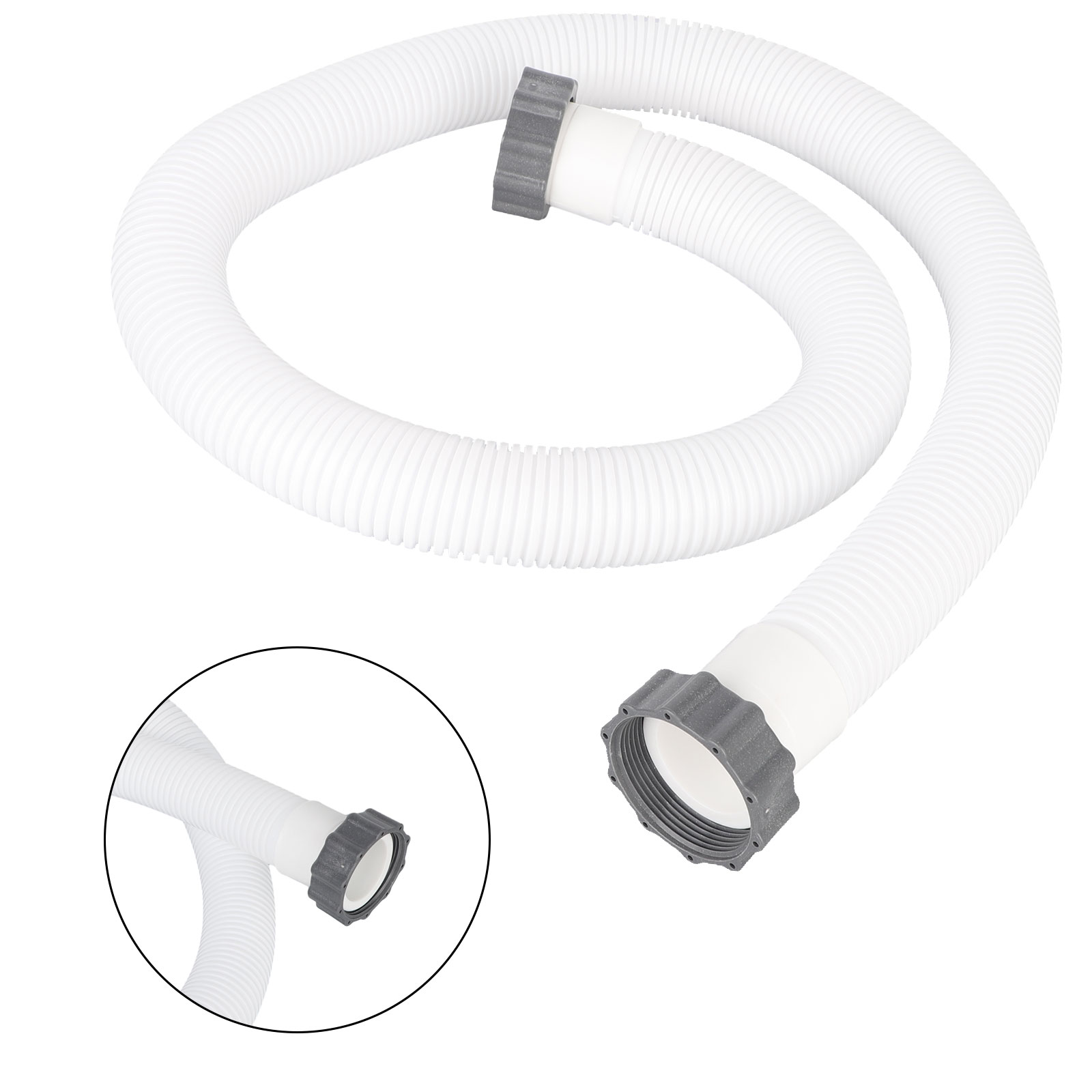 59 "Slang Voor Intex 29060e 1.5" Diameter Accessoire Zwembad 1,500 Gph Pomp Vervangende Pomp Slang Zwembad Spa Onderdelen Aansluitslang