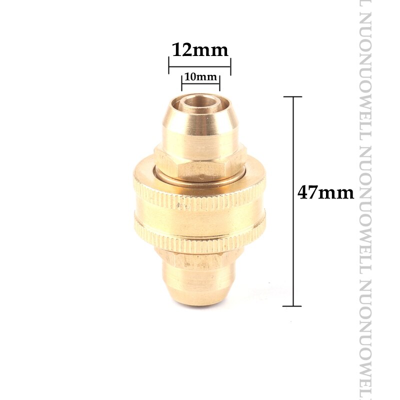 1pcs Copper Male And Female Thread Garden Quick Connector Garden Quick Tap Water Tap Adapter Connector Hose End Connector